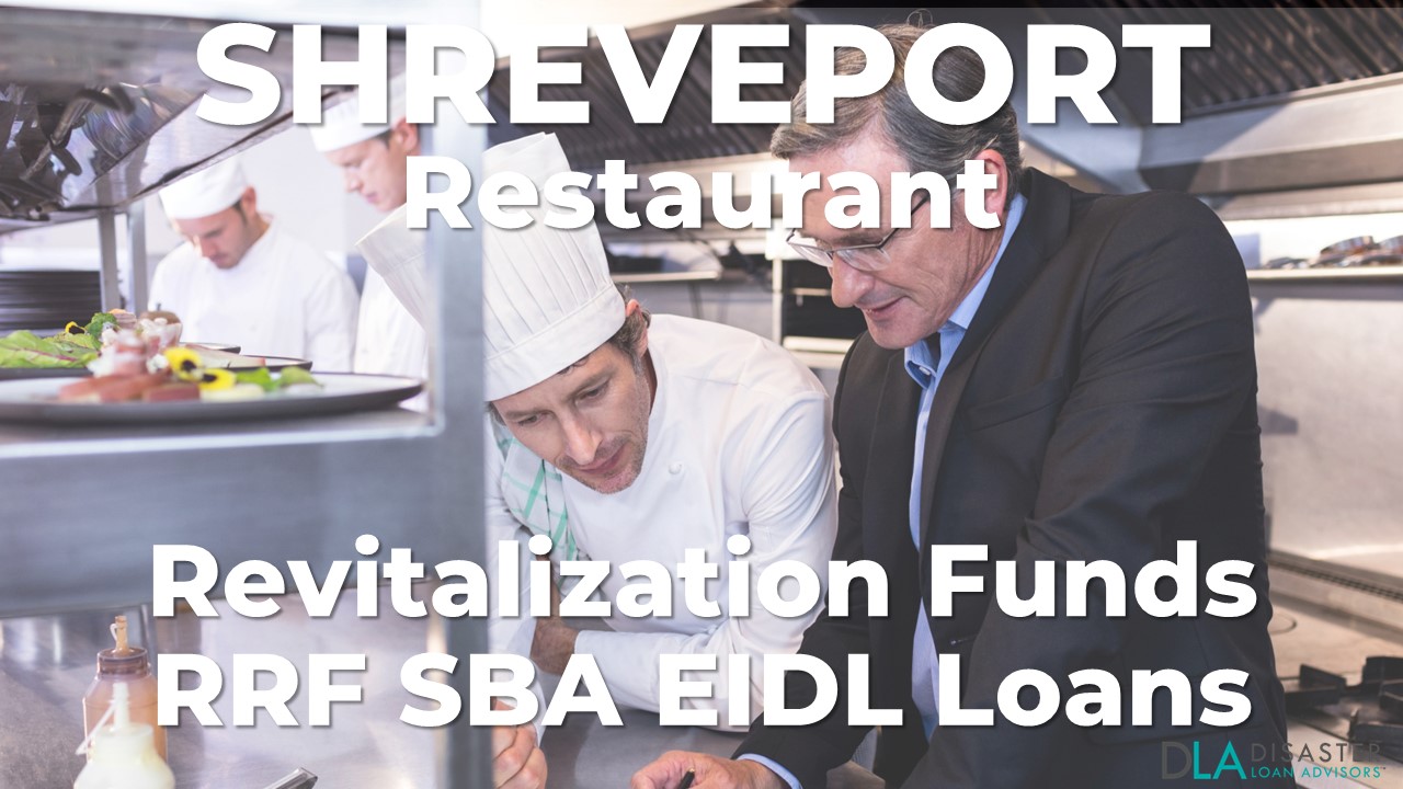 Shreveport, Louisiana Restaurant Revitalization Funds SBA RFF